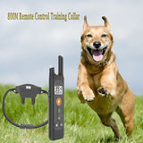 New Remote Control Dog Training Bark Stop Electric Shock Collar Rechargeable Waterproof Pet Training Tools