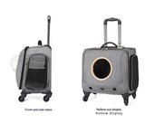 Universal-wheel Portable Pet Travel Carrier