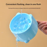 Solid Color Minimalism Slow-feeding Anti-choking Pet Bowl