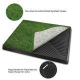 1Pc Dog Potty Training Artificial Grass Pad Pet Cat Toilet Trainer Mat Puppy