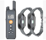 New Remote Control Dog Training Bark Stop Electric Shock Collar Rechargeable Waterproof Pet Training Tools