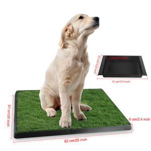 1Pc Dog Potty Training Artificial Grass Pad Pet Cat Toilet Trainer Mat Puppy