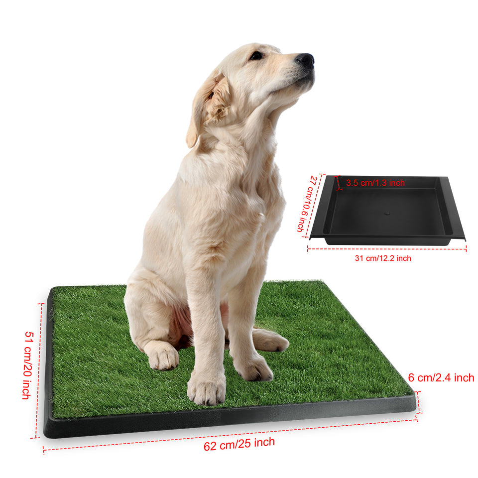 1Pc Dog Potty Training Artificial Grass Pad Pet Cat Toilet Trainer Mat Puppy